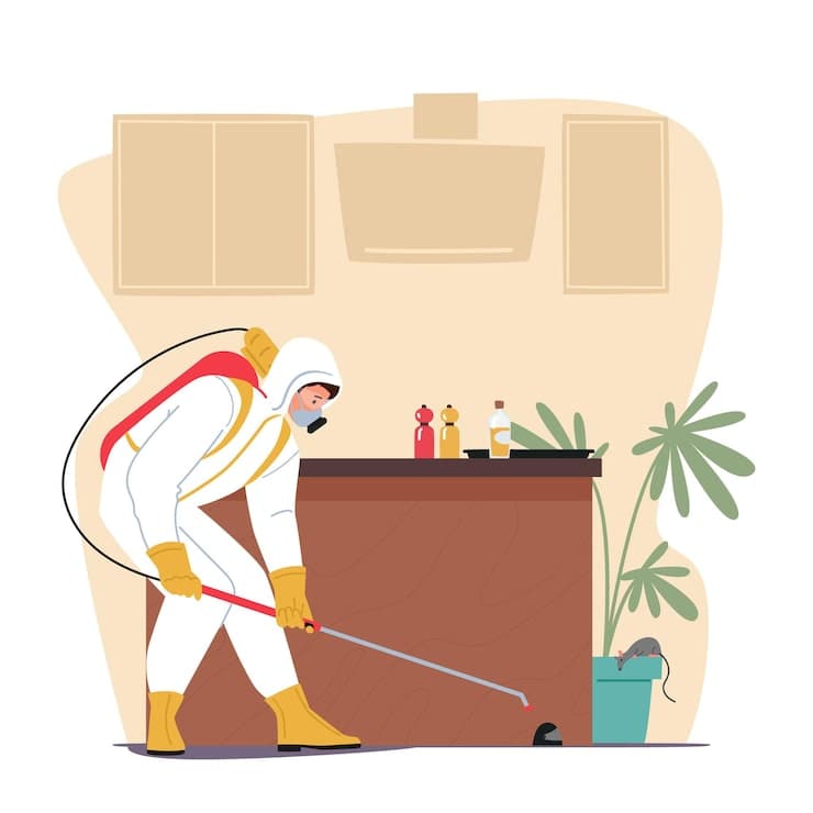 Fumigation service for severe pest infestation