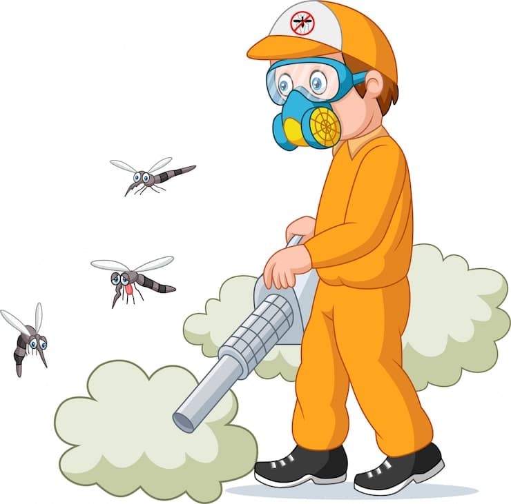 Mosquito control service for indoor and outdoor areas