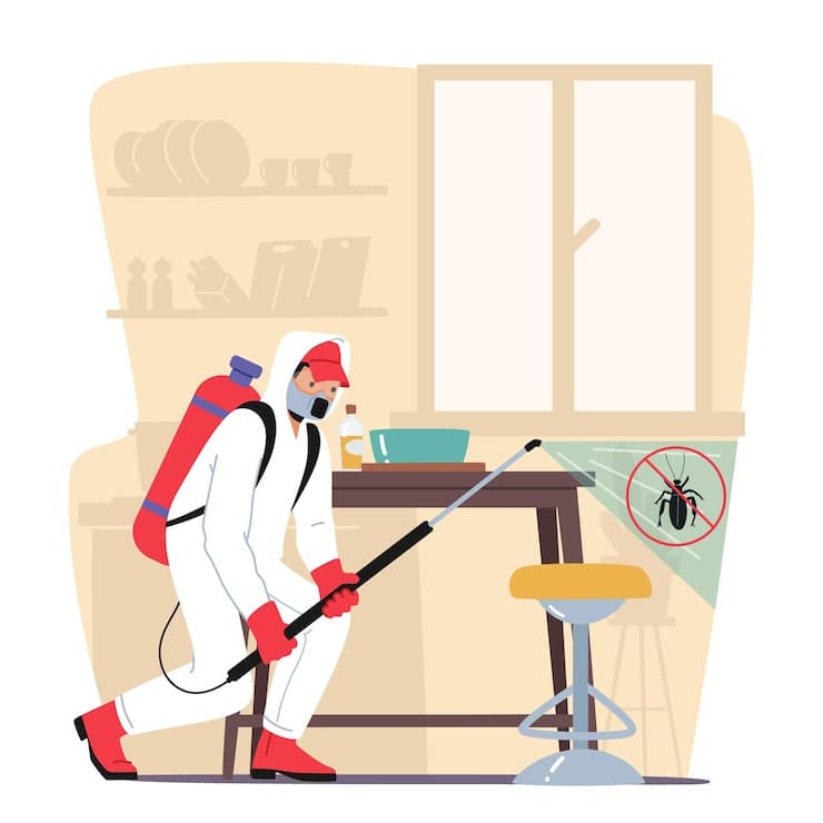 Professional cockroach control service
