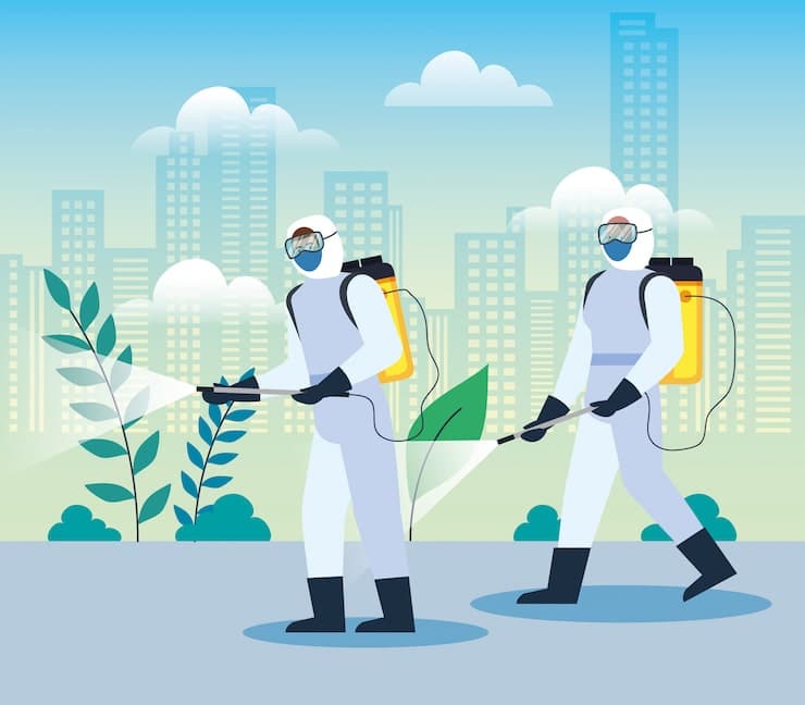 Preventive termite treatment for new construction